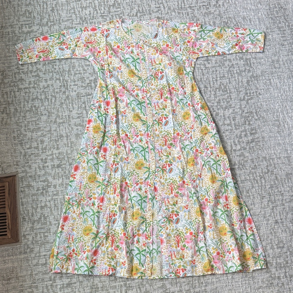 Roller Rabbit Sun and Floral Print Dress